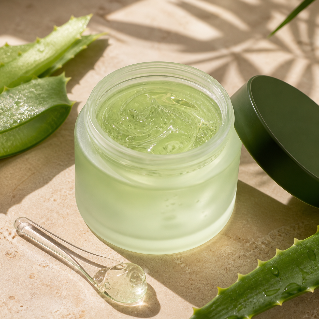 Organic Heritage aloe vera face gel